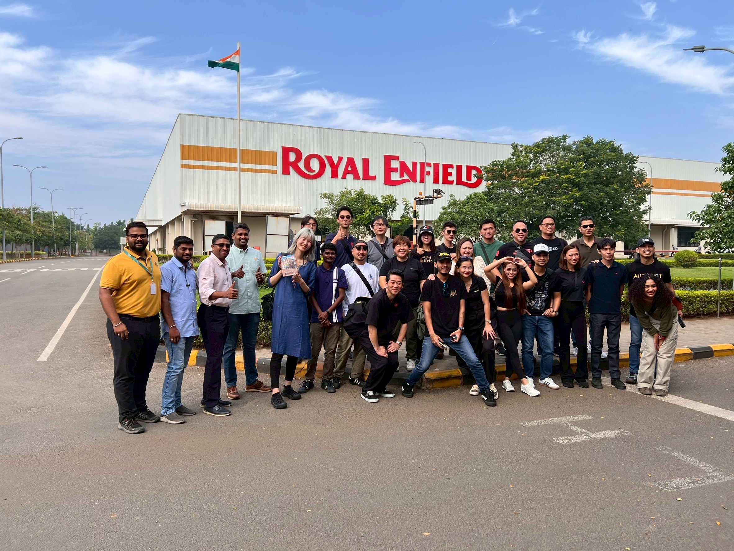ロイヤルエンフィールド チェンナイ工場
